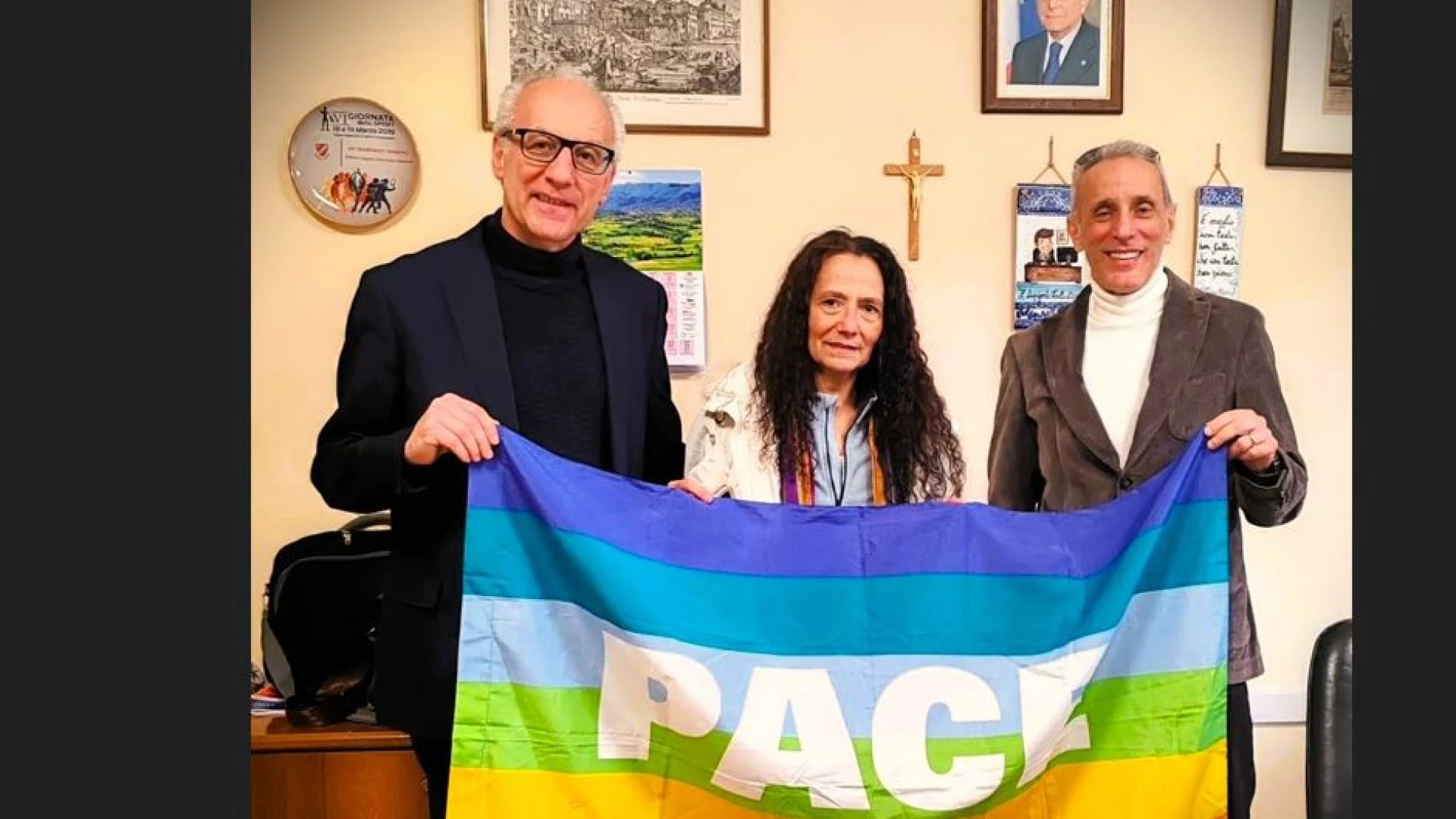 La "Fiaccola della PACE" giungerà all'Istituto Omnicomprensivo "A.Giordano" di Venafro.